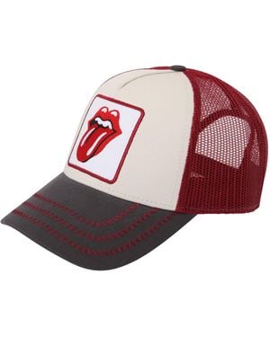 Amplified Cap Rolling Stones - Pink