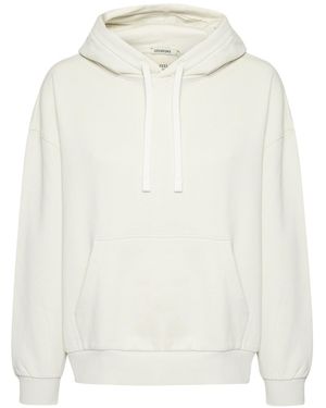 GreenBomb Sweatshirt Panther Leaves - Weiß