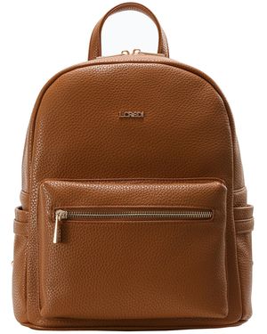 L. CREDI Rucksack Ella - Braun