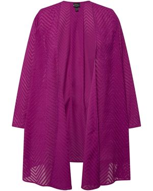 Ulla Popken Strickjacke - Lila