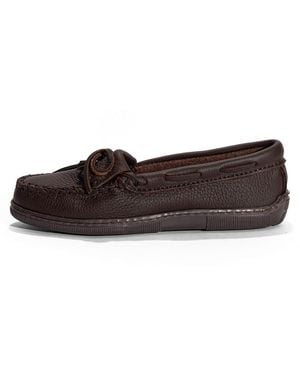 Minnetonka Mokassin Moosehide Kilty - Braun