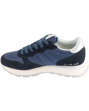 Sun 68 Sneaker Low Ally - Blau