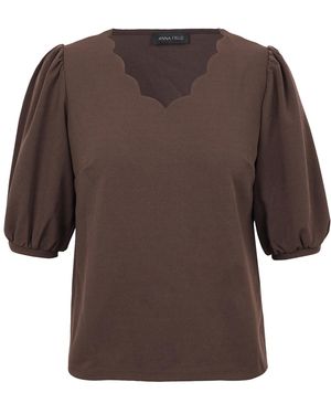 Anna Field T-Shirt - Braun