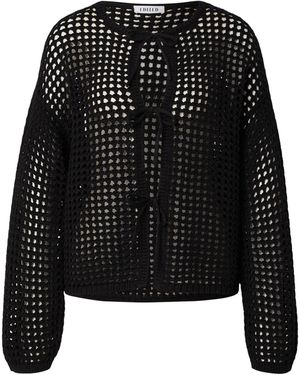 EDITED Strickjacke Salma - Schwarz