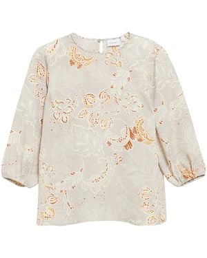 Comma, Bluse - Weiß