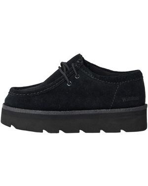 Clarks Schnürschuh Meare Walla - Schwarz