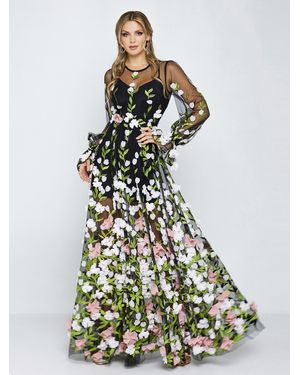 MATSOUR'I Matsouri Abendkleid Francesca - Weiß