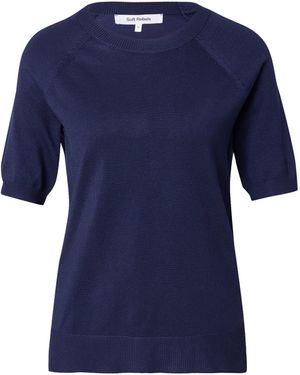 SOFT REBELS Pullover Marla - Blau