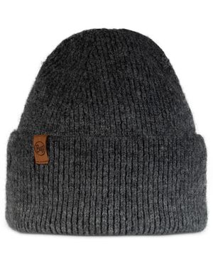 Buff Mütze Marin Knitted Hat Beanie - Schwarz