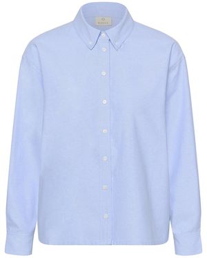Kaffe Bluse Kavaiana - Blau