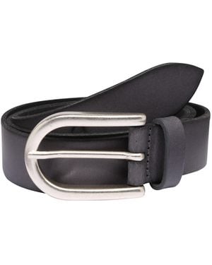 Vanzetti Ledergürtel 4.0Cm - Schwarz