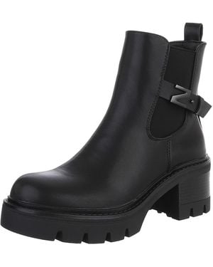 Ital-Design Stiefelette - Schwarz
