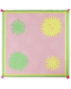 Codello Tuch Mit Sonnen-Motiven - Pink