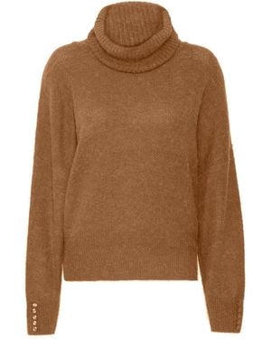 Ichi Pullover Kamara - Braun