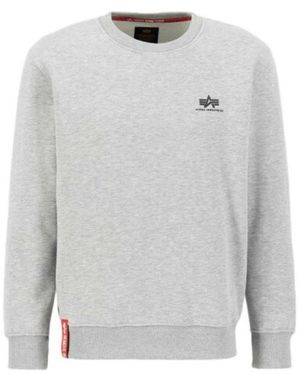 Alpha Industries Sweatshirt Basic Logo - Grau
