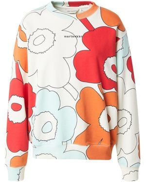 Marimekko Sweatshirt 'Leiot' - Rot