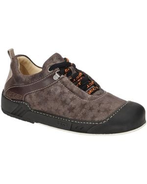 Eject Schnürschuh Puzzle Schuhe Silber 20234 - Braun
