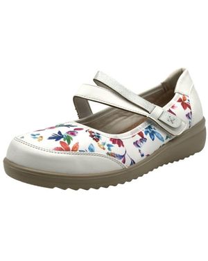 Nowaland Slipper Comfort Mary Jane Shoes - Grau