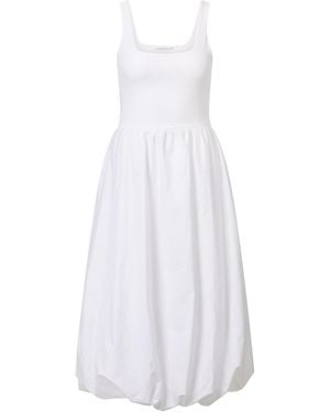 Rich & Royal Midikleid - Weiß