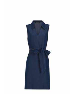 FRESHLIONS Blusenkleid Feelija - Blau