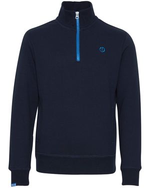 Solid Sweatshirt - Blau