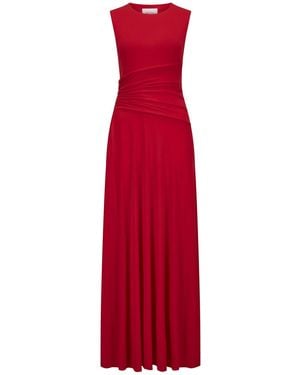 Nicowa Abendkleid Meliwia, Model Ist 1,79 Cm Und Trägt Größe - Rot