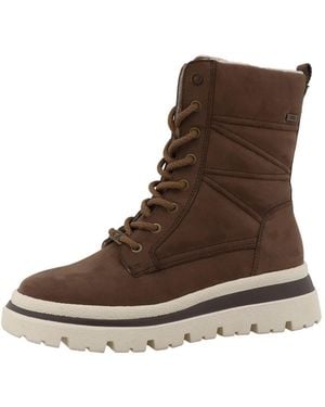 Tom Tailor Schnürstiefelette - Braun
