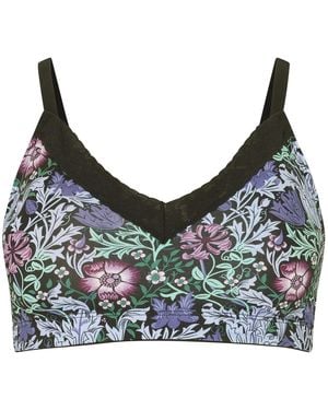 Jockey Sport-Bh Parisienne Soft Stretch Lace Microfiber Bralette - Grau