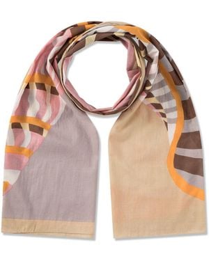 Codello Schal Tuch Muschel-Motiv - Pink