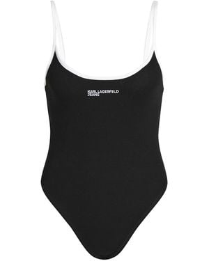 KARL LAGERFELD Shirtbody - Schwarz