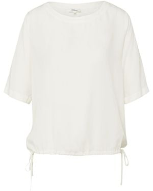 S.oliver Oliver Bluse - Weiß