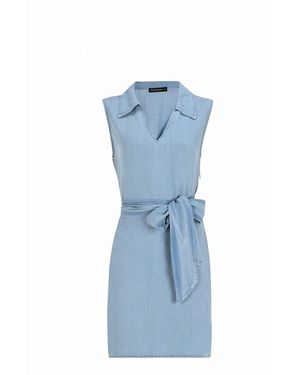 FRESHLIONS Blusenkleid Feelija - Blau