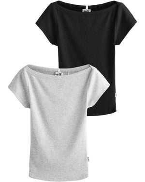 Self T-Shirt - Schwarz