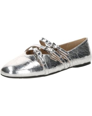 MICHAEL Michael Kors Riemchenballerina Indy Flex - Weiß