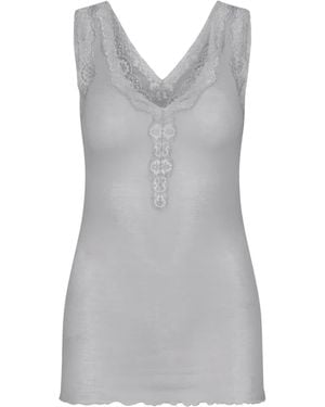 Seamless Basic Top - Grau