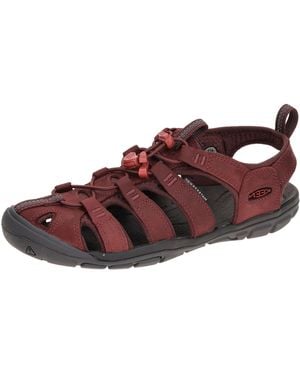 Keen Sandale Clearwater Outdoor Damen Sandale Leder 1025088 - Rot