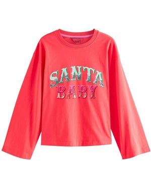 Next Shirt Christmas Santa Baby - Rot