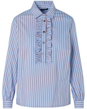 Ana Alcazar Bluse Evamoris - Blau