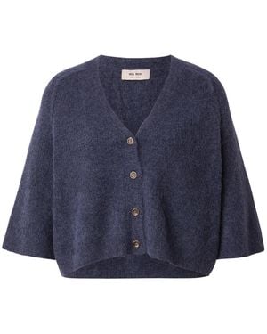 Mos Mosh Strickjacke Thora Lizet - Blau