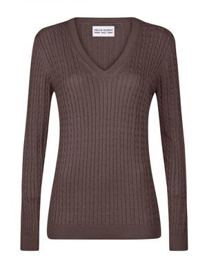 Felix Hardy Pullover - Braun