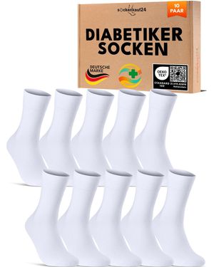 sockenkauf24 Socken - Weiß