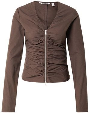 Weekday Bluse - Braun