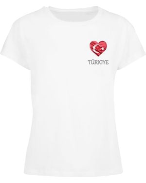 Merchcode T-Shirt Turkey - Weiß