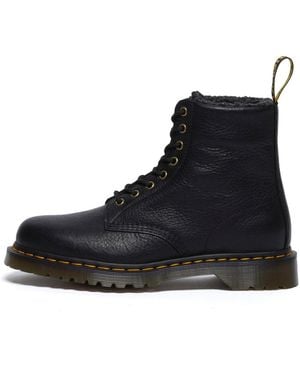 Dr. Martens Schnürstiefel 1460 Wl Grizzly - Schwarz