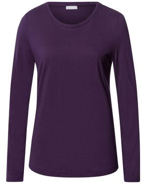 Hanro Longsleeve Sleep & Lounge - Lila