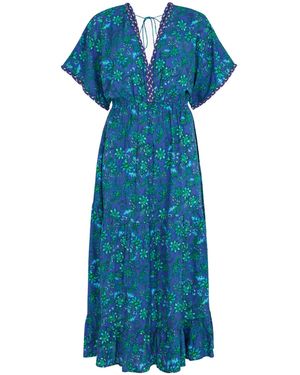 Raffya Kleid Iris - Blau