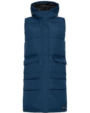 Oxmo Steppweste Oxminna Long - Blau