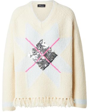 Grace Pullover Snow - Weiß