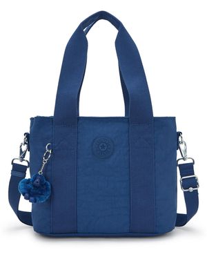 Kipling Handtasche Minta M Up - Blau