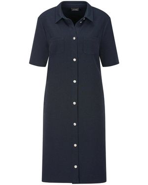 Goldner Blusenkleid - Blau